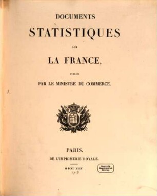 Documents Statistiques sur la France