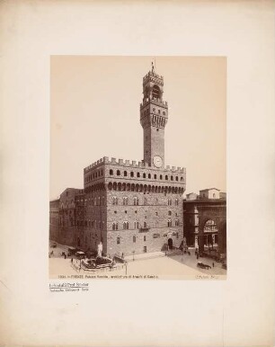 Palazzo Vecchio, Florenz: Fassade