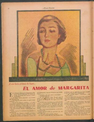 El amor de Margarita : Cuento por Félix M. Pelayo