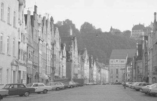 Landshut: Neustadt, Richtung Trausnitz
