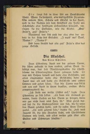 Die Muschel