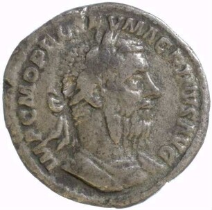Münze, Denar, 217 - 218
