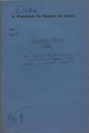 Patent des Uhrmachers August Ferdinand Spann in Ulm auf einen eigentümlichen Waschständer