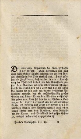 Naturgeschichte und Technologie : für Lehrer in Schulen und für Liebhaber dieser Wissenschaften, 7. Praktische Geschichte des Menschen : ein Anhang zu Funke's Naturgeschichte und Technologie ; Zur allgemeinen Schul-encyclopädie gehörig