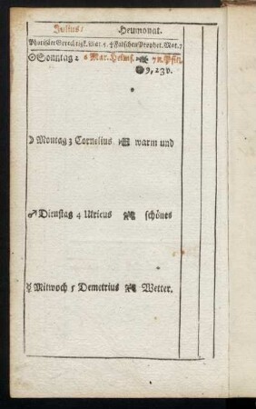 Julius, Heumonat.