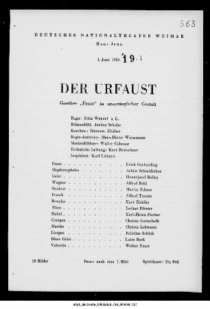 Der Urfaust