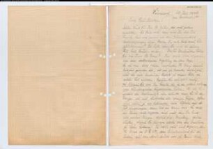 Entnazifizierung Lydia Laetsch, geb. 10.07.1898 (Stenotypistin)