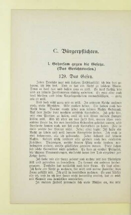 Gehorsam gegen die Gesetze (Das Gerichtswesen)