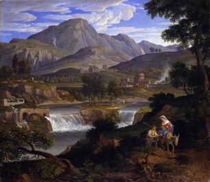 Wasserfälle bei Subiaco