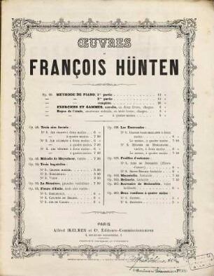 Les émeraudes : op. 128, 1. Grande valse brillante