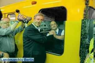 U-Bahnhof Brandenburger Tor. Einweihung