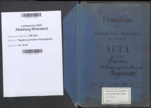 Magnino, Siegmund, Steuerrat und Katasterinspektor. Bd. 2