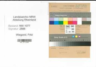 Entnazifizierung Fritz Wiegand , geb. 00.00.0000 (Feuerwehrmann)