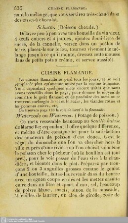 Cuisine Flamande