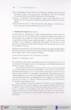 5. Mathematische Logik (Kaiserslautern)