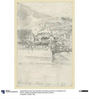 Blick über den Main auf Würzburg