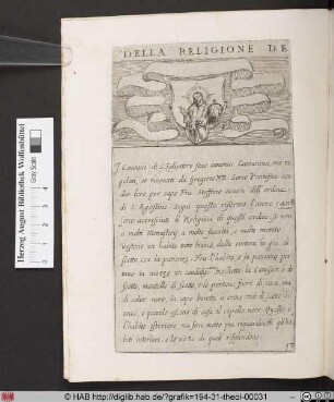 DELLA RELIGIONE DE [CANONICI DI S. SALVATORE].