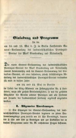 Einladung und Programm ...