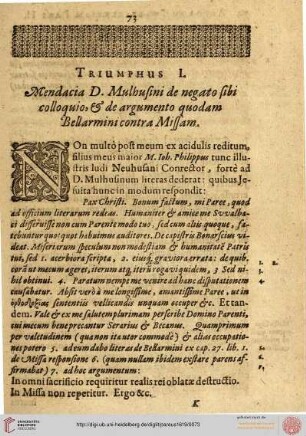 Triumphus I