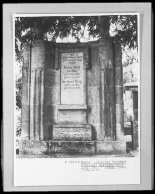 Grabstein des Bernhard Berg (gestorben 1939.07.28)