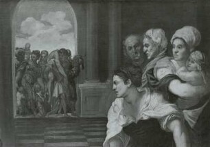Die Ehebrecherin vor Christus