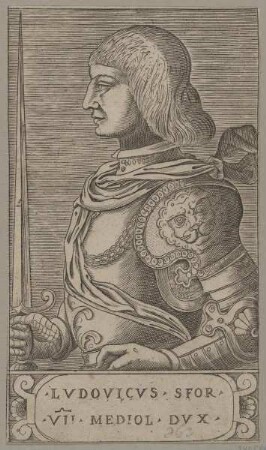 Bildnis des Lvdovicvs Sfor.
