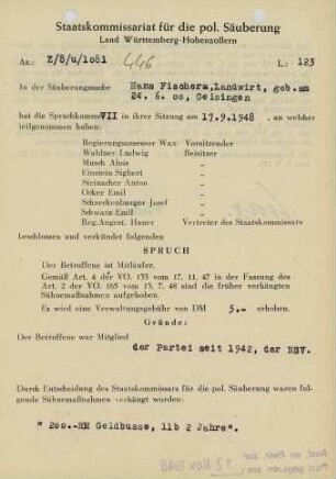 Fischer, Hans
