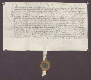 Der Propst zu Ellwangen belehnt den Kurfürsten von der Pfalz bzw. dessen Lehnsträger mit der Burg Strahlenberg, der Stadt Schriesheim sowie zugehörigen Gütern und Gerechtsamen.