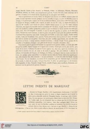 2: Une lettre inédite de Marilhat