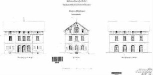 Dußlingen: Empfangsgebäude Ansichten