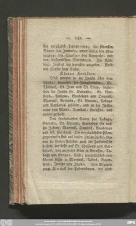 Kleine Antillen.