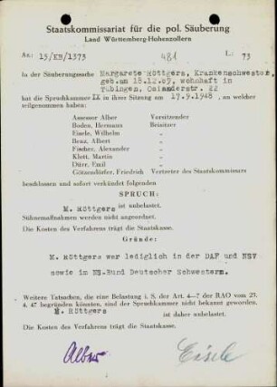 Röttgers, Margarete