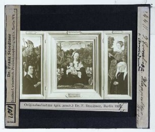 Cornelisz van Oostsanen, Triptychon des Augustinus van Teylingen (Berlin GG 607)