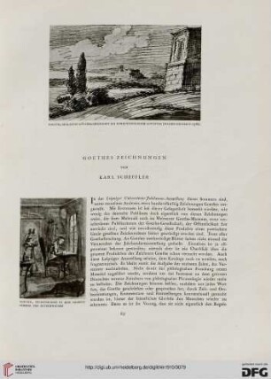Goethes Zeichnungen