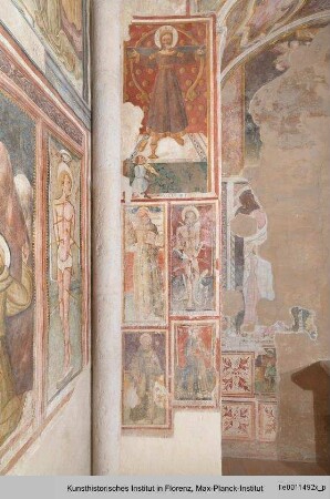 Freskenausmalung mit Heiligen : Volto Santo von Lucca