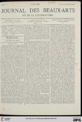 Nr. 5 (15. Mars 1882)