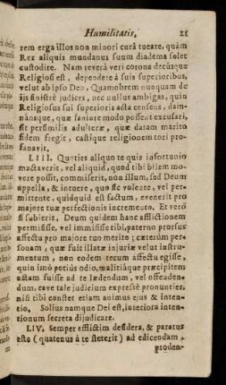 21-27, LIII - LVIII