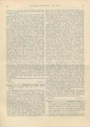 434-435 [Rezension] Herzog, Joh. Geo., Evangelisches Choralbuch für Klavier, Harmonium (Orgel) und Gesang mit Einlagen von Tonsätzen berühmter Meister und einem Anhang geistlicher Volkslieder. Zum Gebrauche für Kirche, Schule und Haus, sowie für Gesangsvereine bearb. u. hrsg. Op. 58