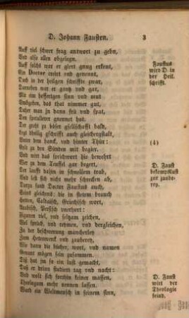 Die Geschichte vom Faust in Reimen : nach dem einzigen bekannten Exemplar von 1587 in der Königl. Bibliothek zu Kopenhagen