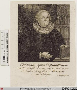 Bildnis Christian Anton Brunnemann