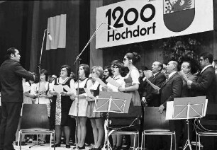 Hochdorf: Mooswaldhalle; Heimatabend; 1200 Jahre Hochdorf