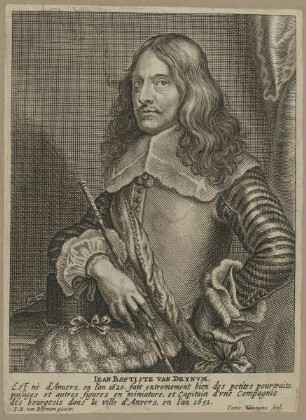 Bildnis des Iean Baptiste van Deynum