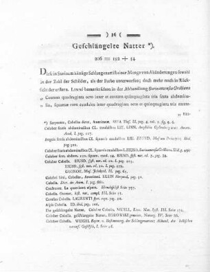 Geschlängelte Natter