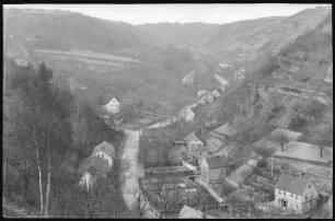Cossebaude. Blick auf den Ort
