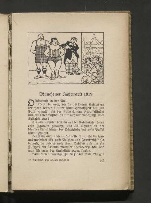 Münchener Jahrmarkt 1919