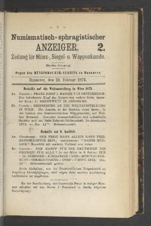 2. 28. Februar 1874