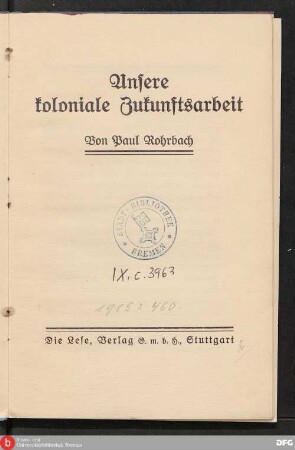 Unsere koloniale Zukunftsarbeit