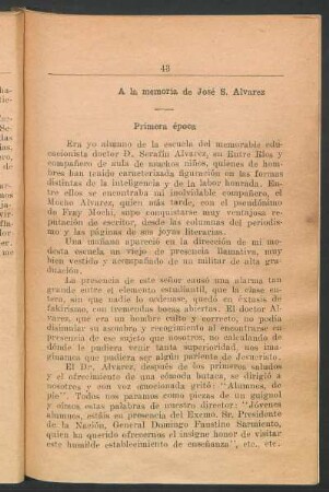 Primera época