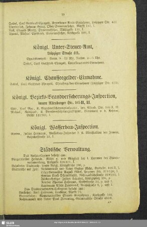 Königl. Chausseegelder-Einnahme