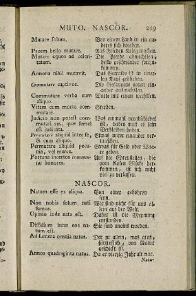 Nascor. - Nuntius.